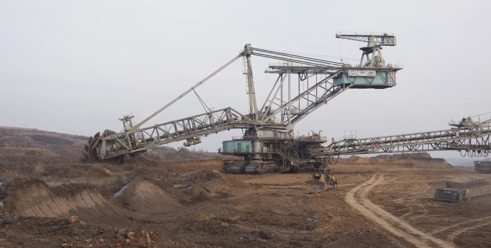 Open-cast mine of Profen