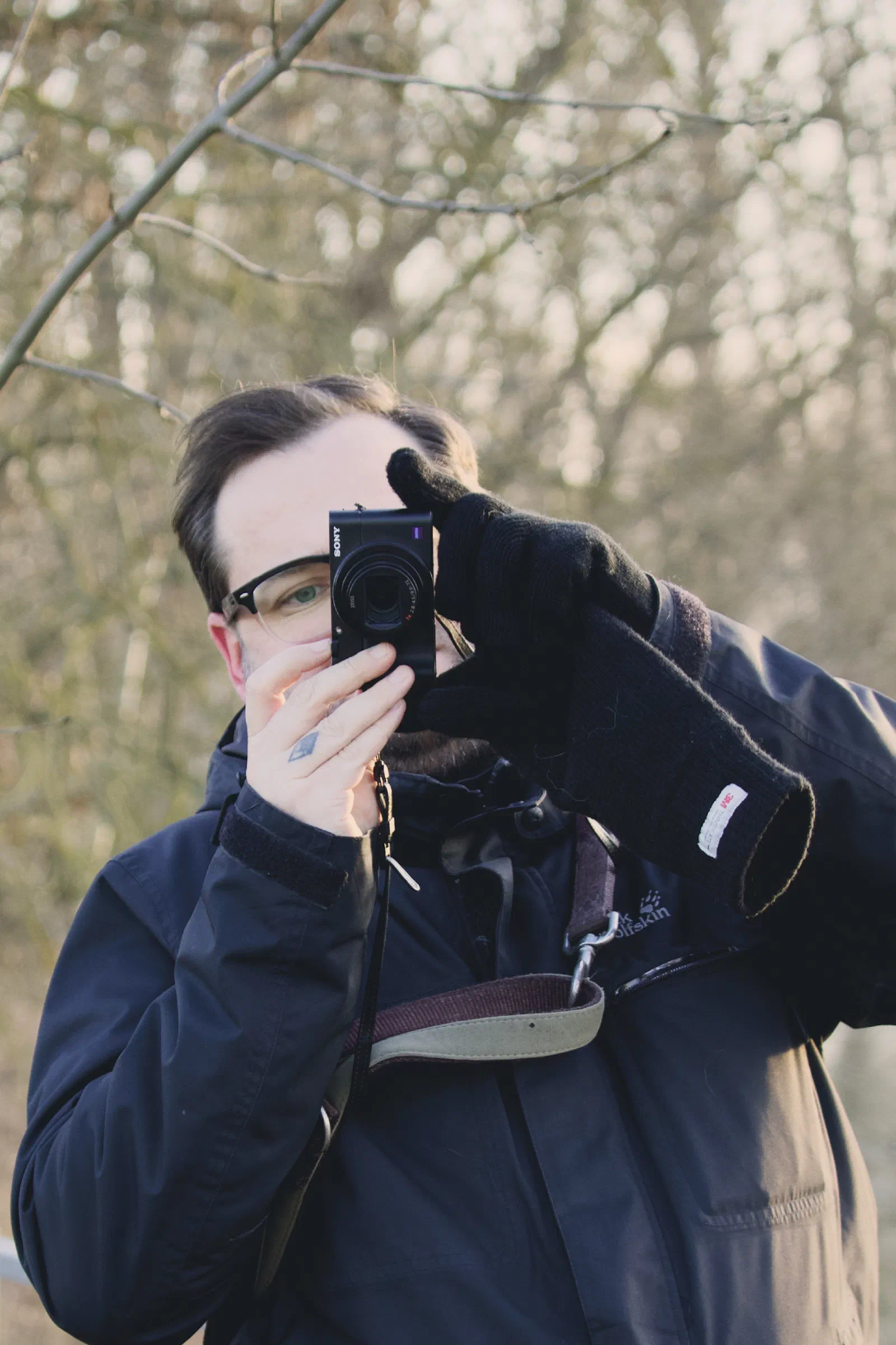 Me photographing