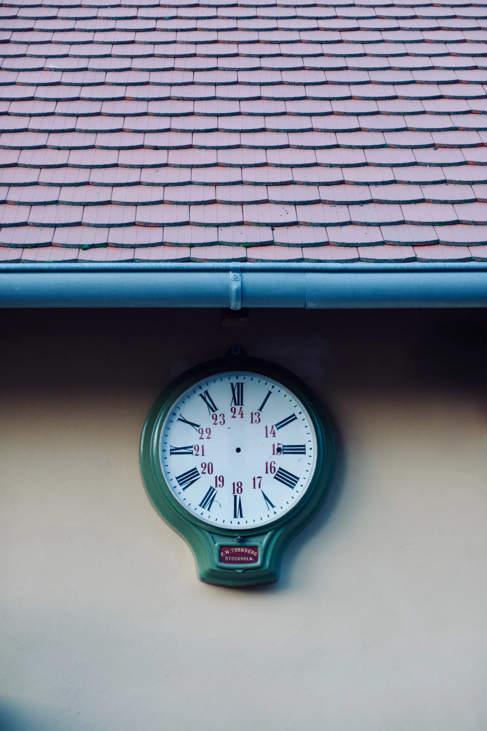 Train station clock