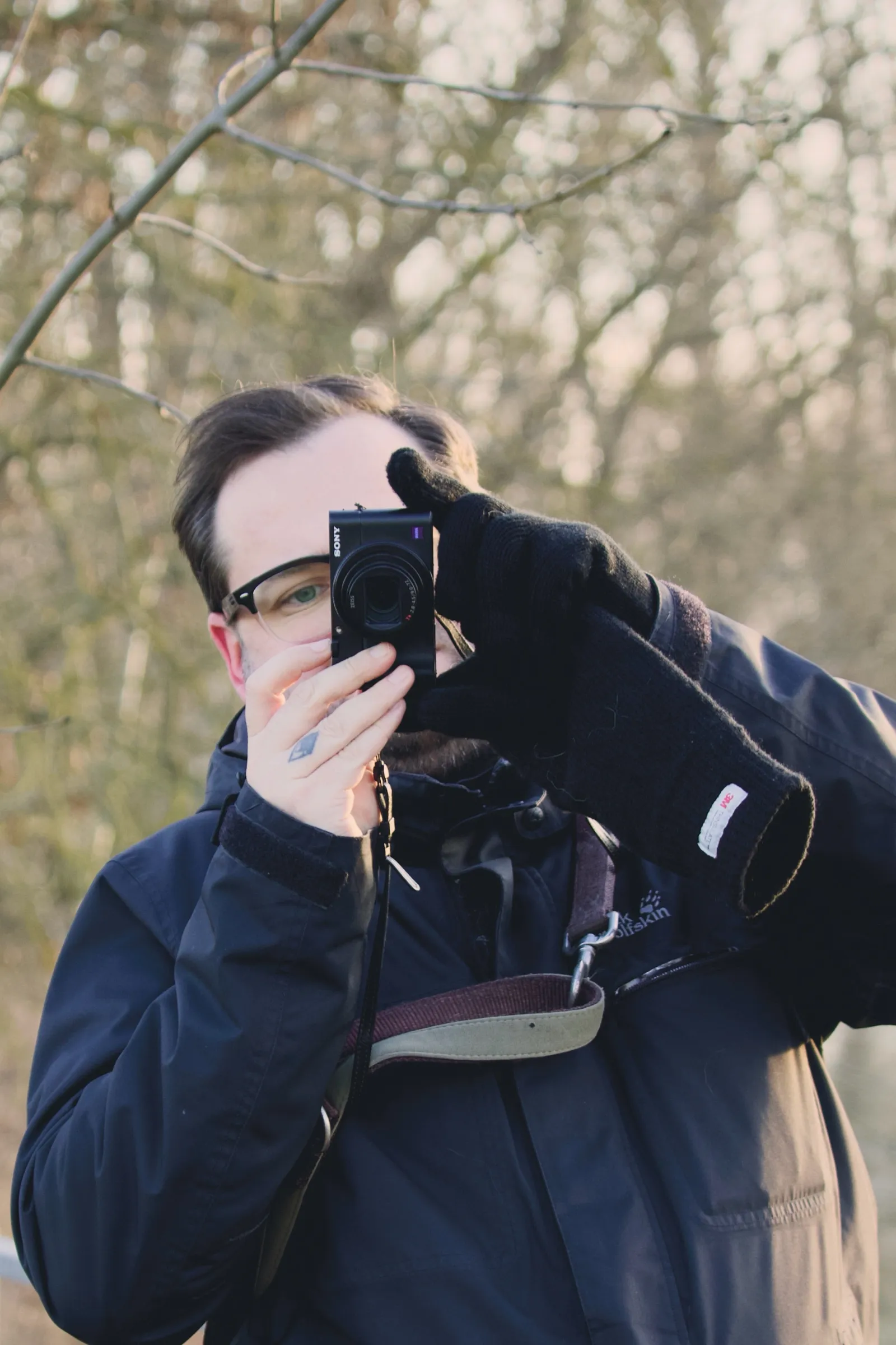 Me photographing