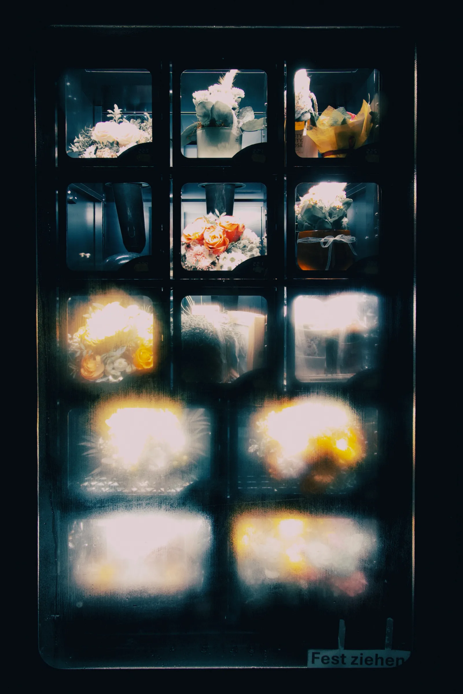Flower vending machine in Mayrhofen