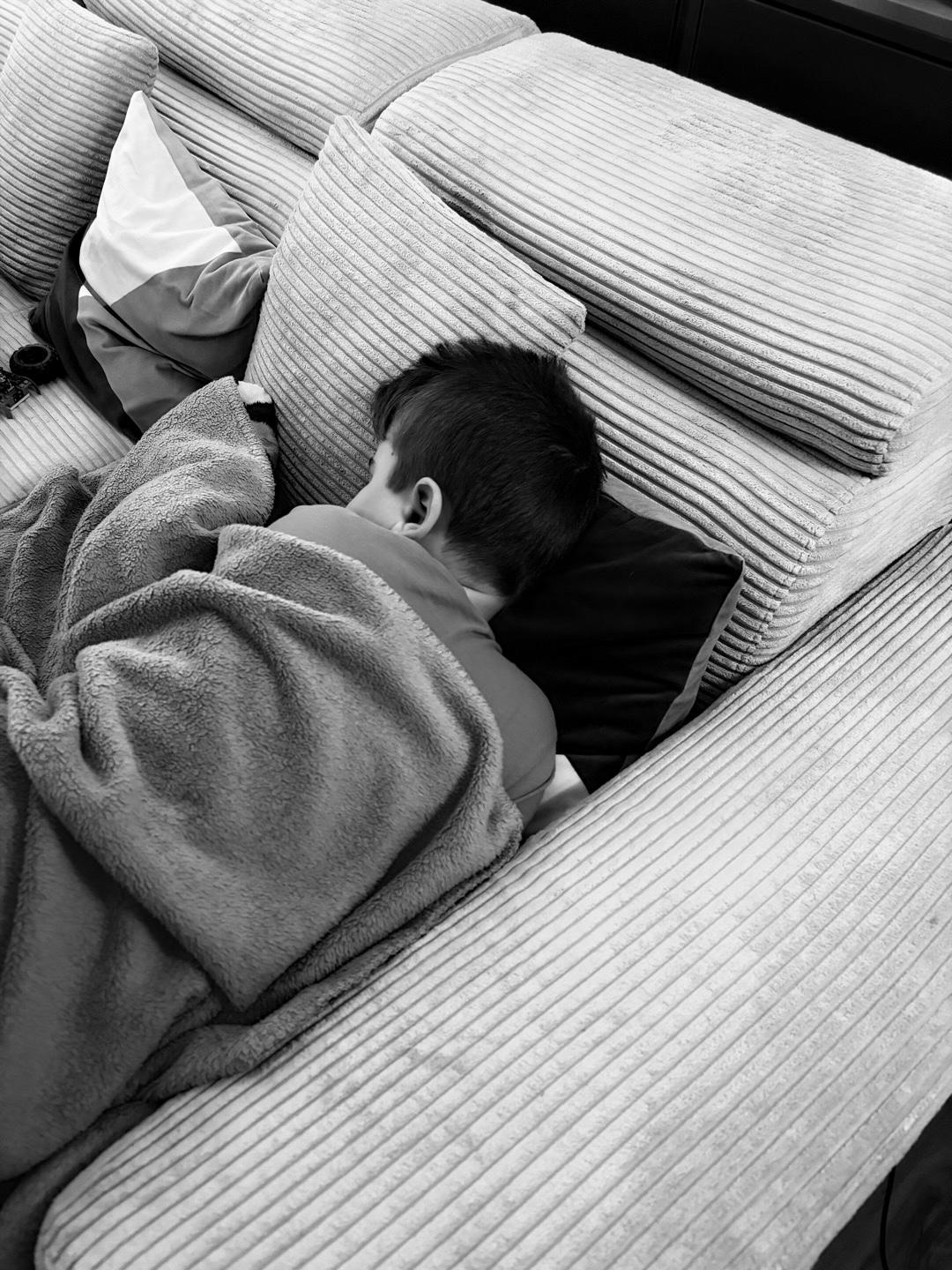 Tilian sleeping away his sickness