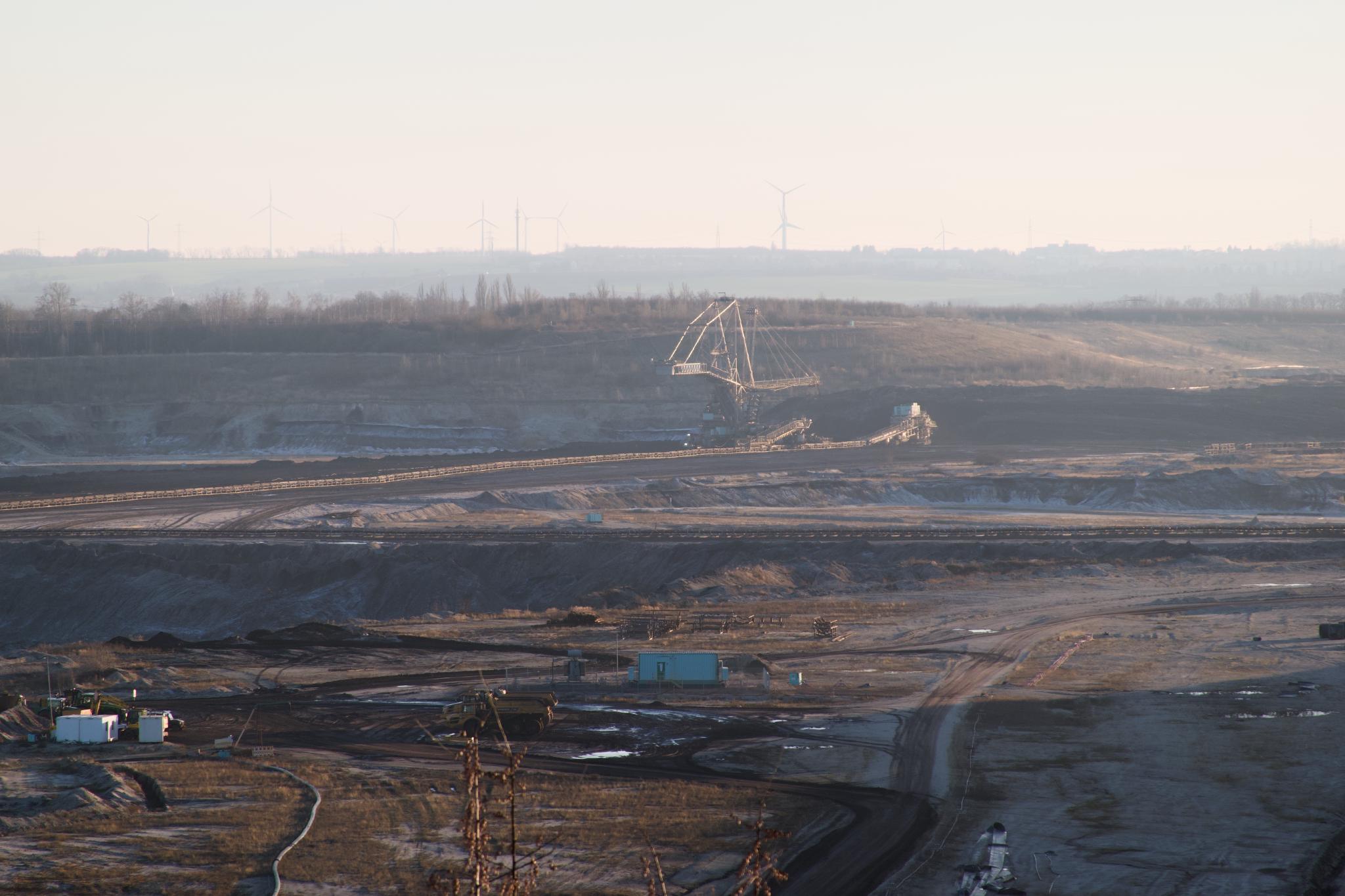 Open-cast mine of Profen