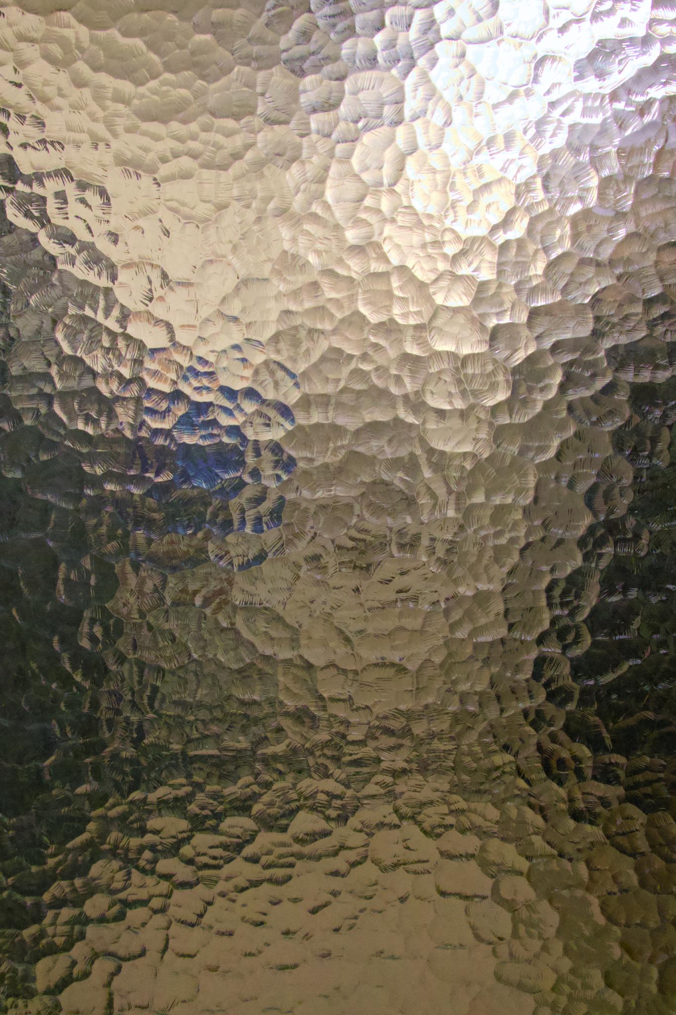 Artistic close-up of an interior door