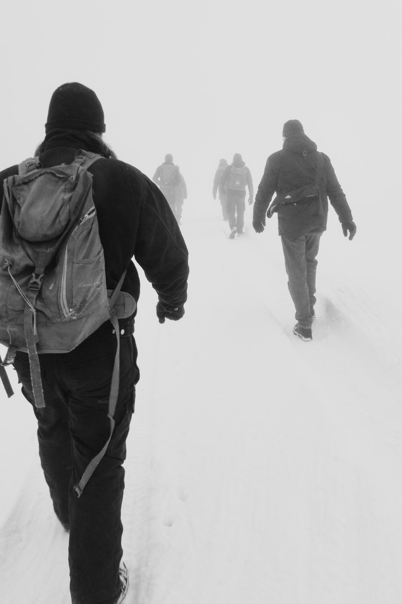 Winter landscape in Czech Republic